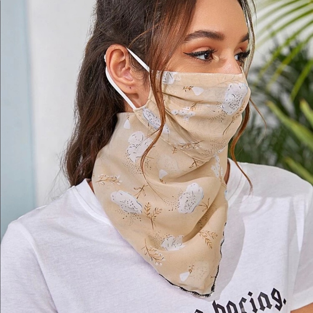 Ladies face mask 3in1